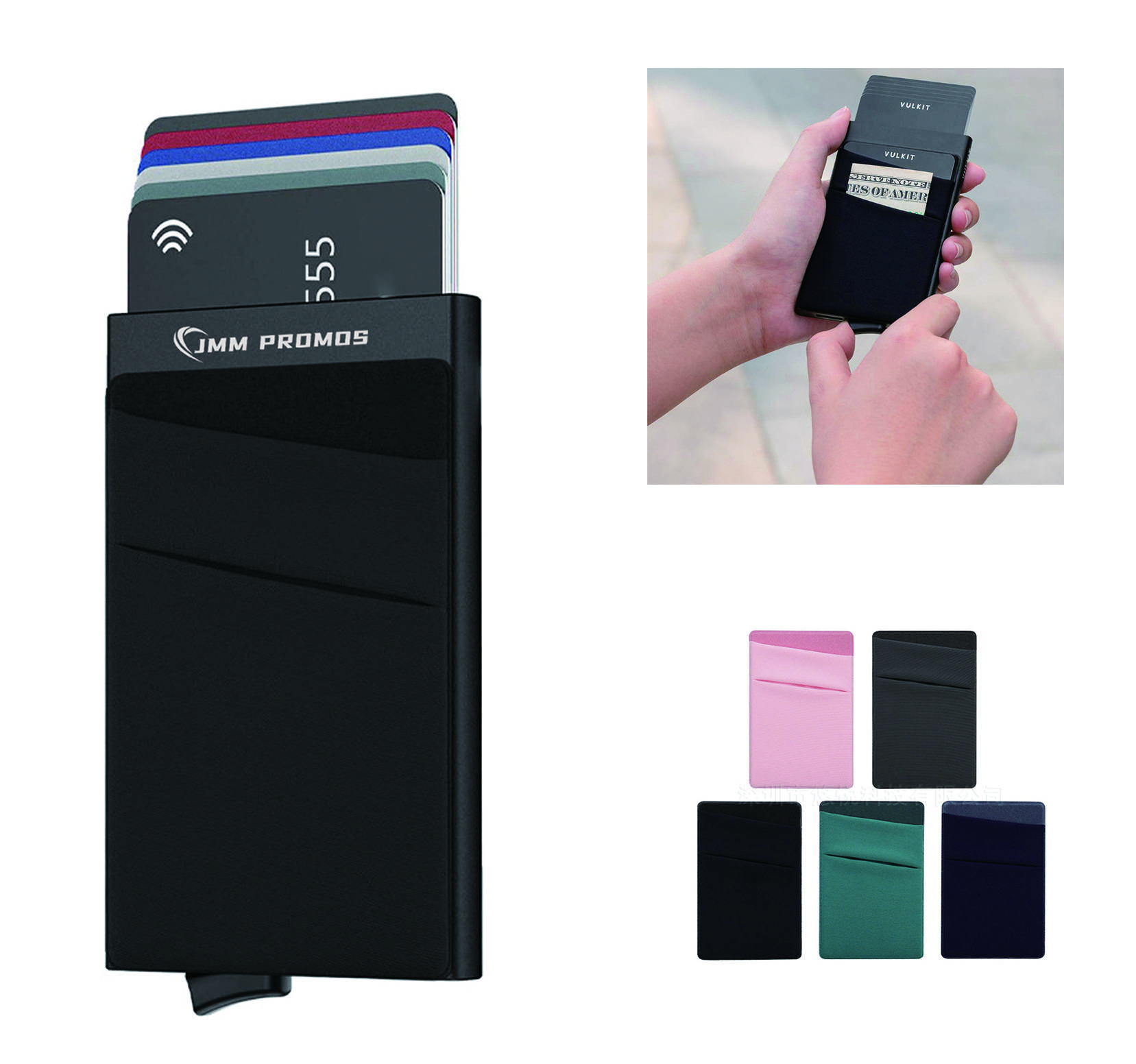Pop-Up Aluminum Card Holder 4