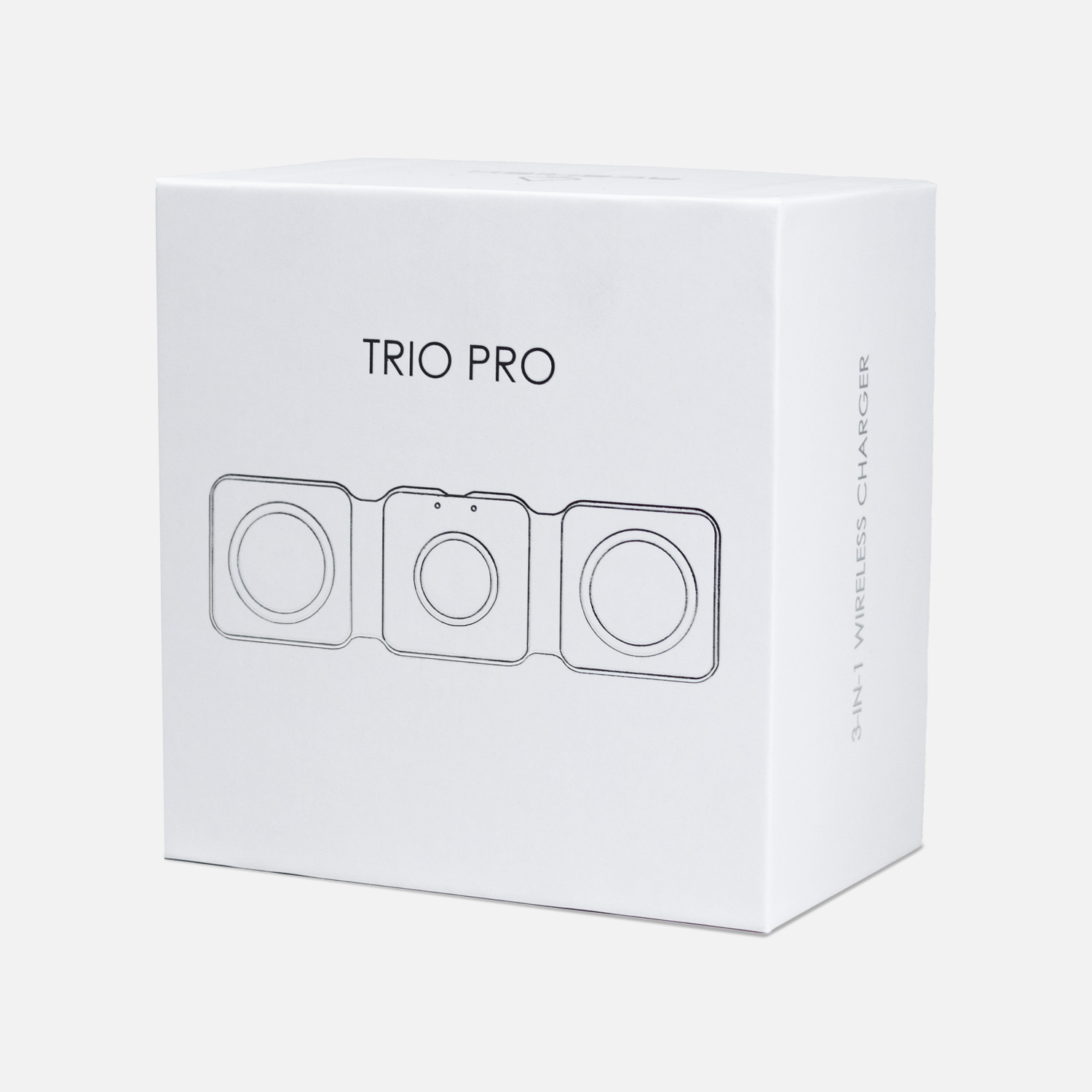 Trio Pro 3-in-1 Travel Charger White