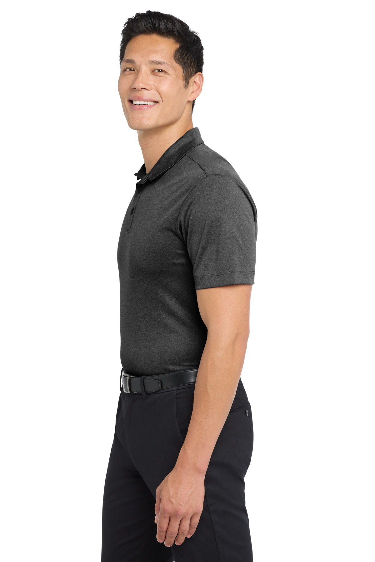 Port Authority Heathered Silk Touch Performance Polo. K542 21