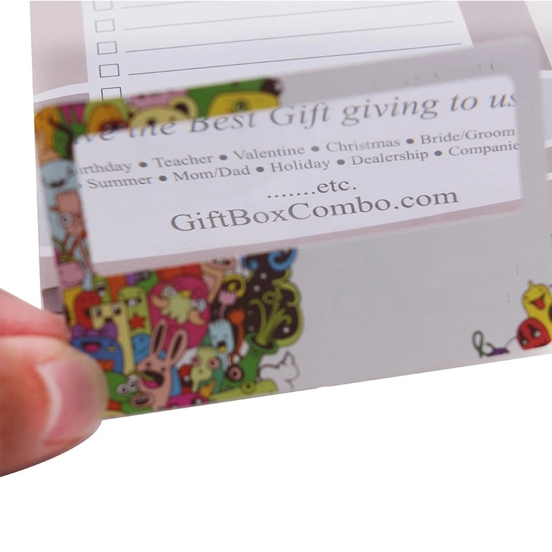 Custom pvc magnifier Business Card 5