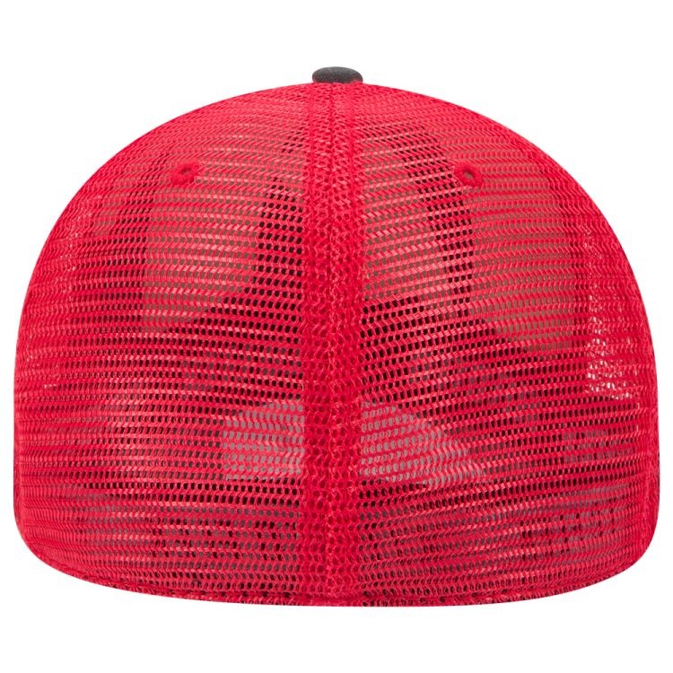 OTTO CAP® OTTO FLEX® Fitted 6 Panel Low Profile Mesh Back Trucker Hat 10
