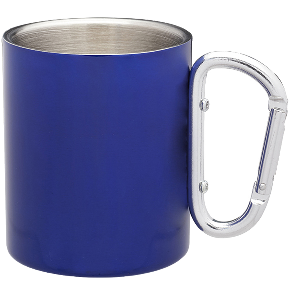 10 oz. Carabiner Handle Stainless Steel Mugs 18