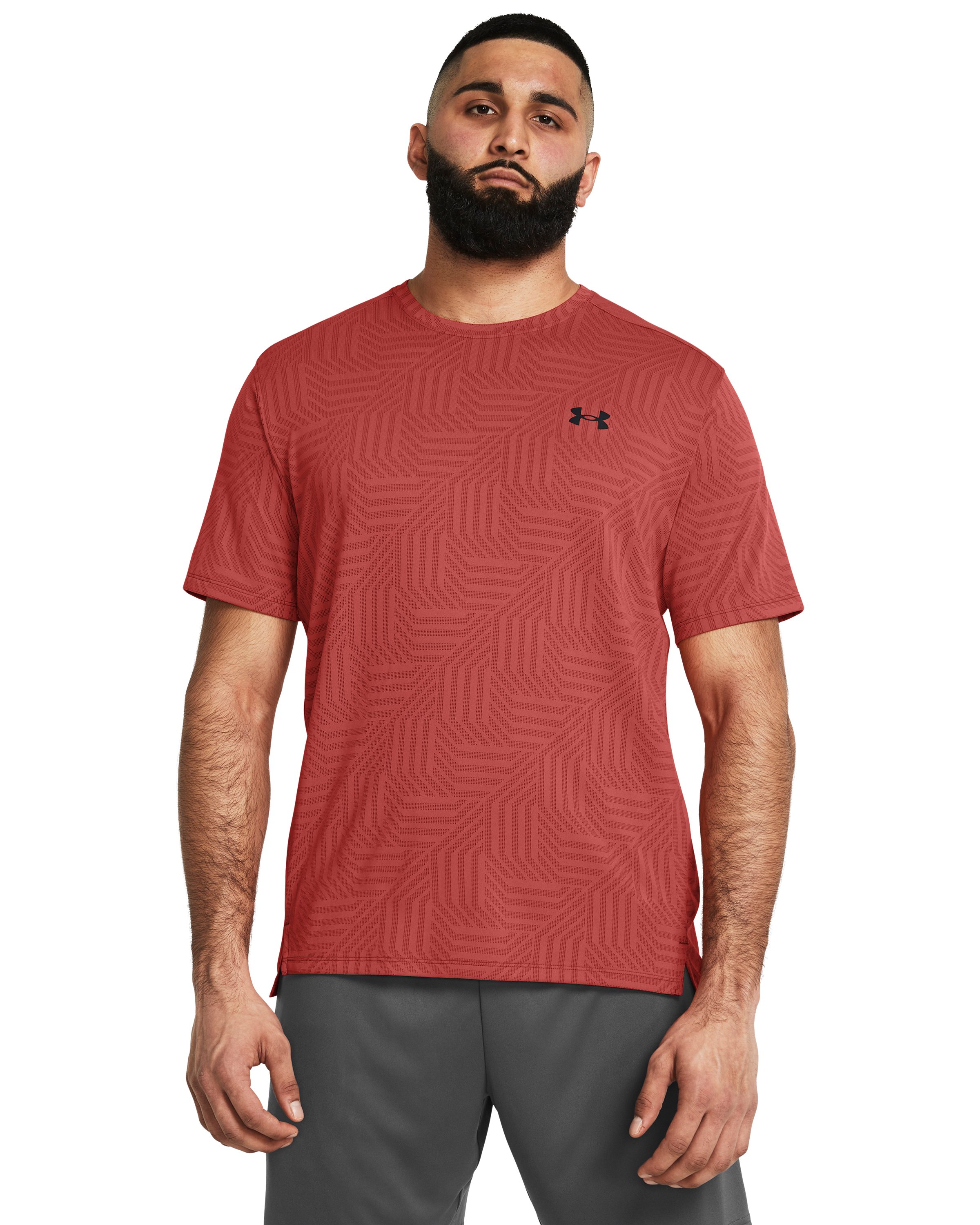 UA Tech Vent Geotessa Men's Short Sleeve 8