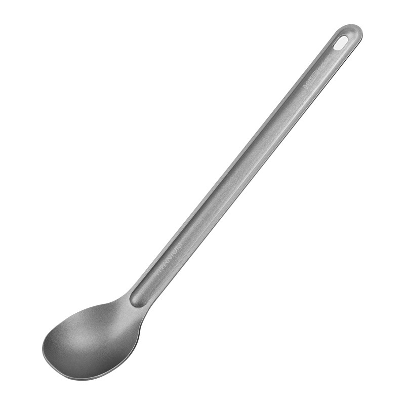 Titanium Long Handled Spoon 1