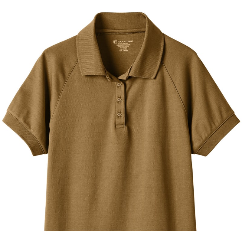 Harriton Ladies' Charge Snag And Soil Protect Polo 38