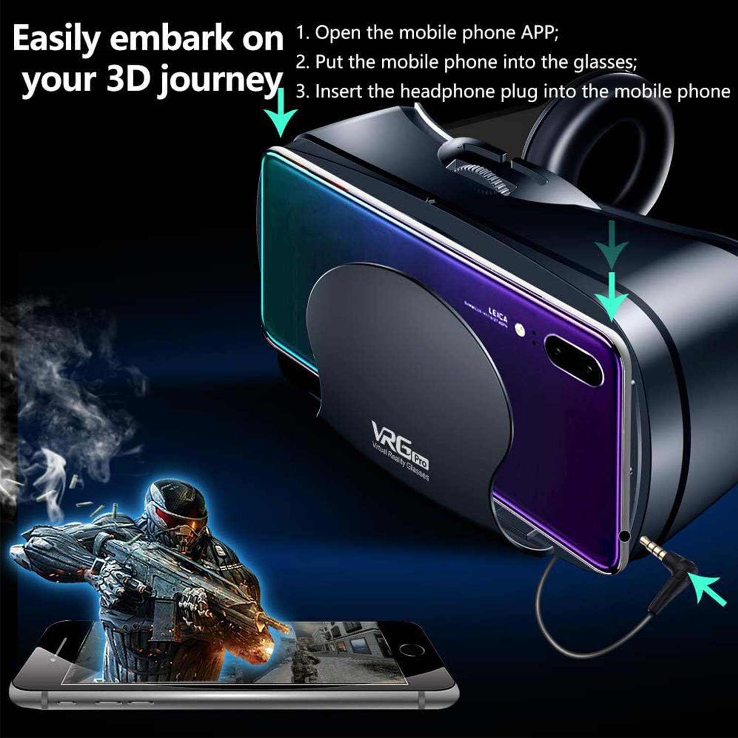 Dual Mode VR Glasses 2
