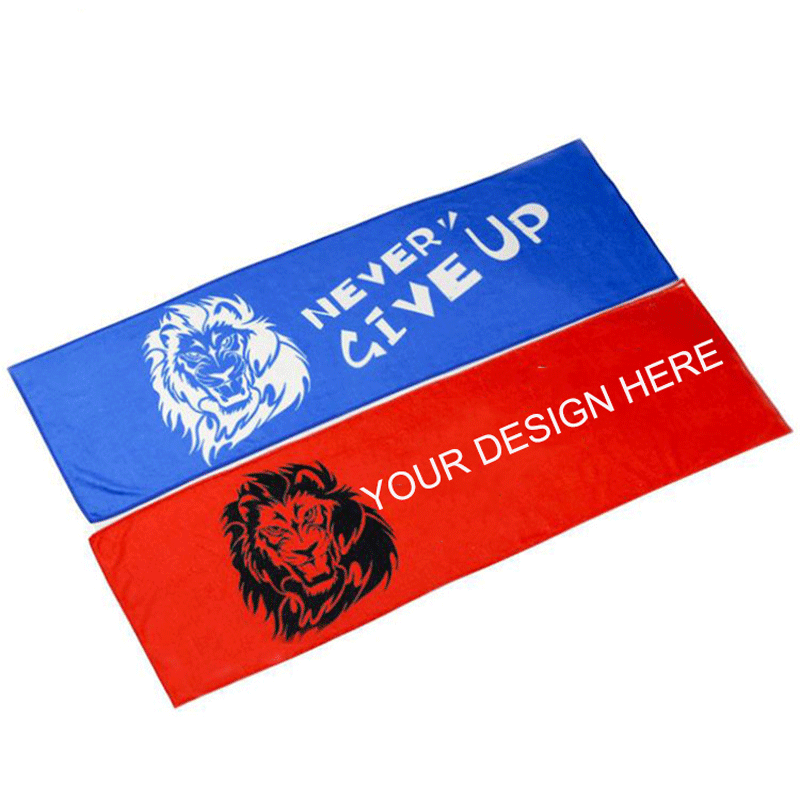 Large Thermal Transfer Microfiber Sports Towels 1