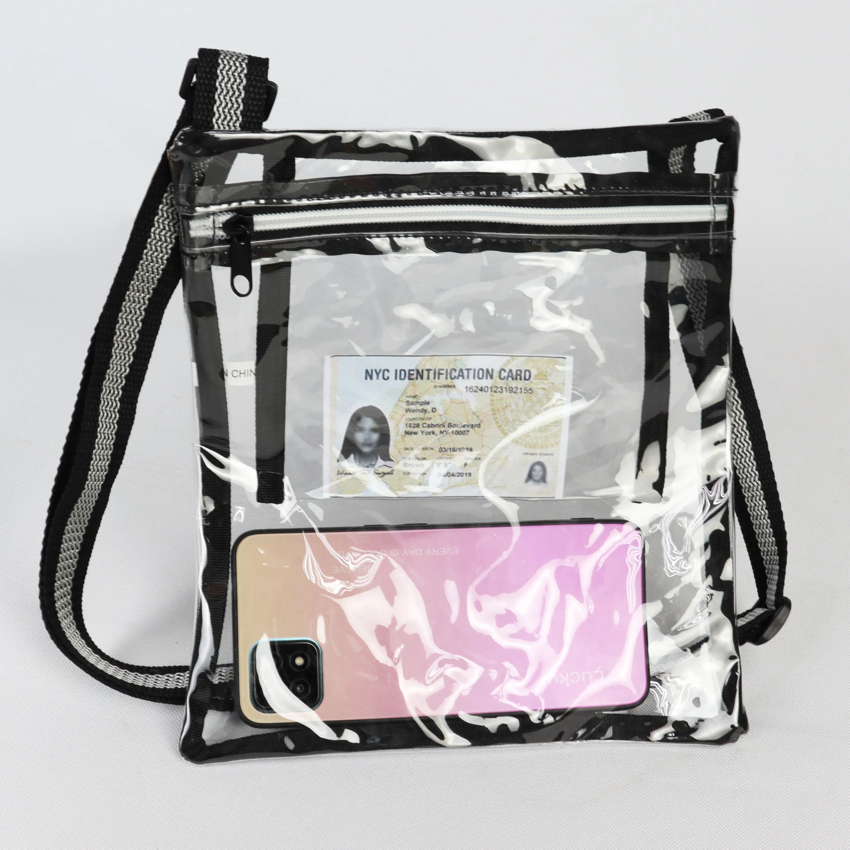 Clear Satchel Bag (9" x 10") 10