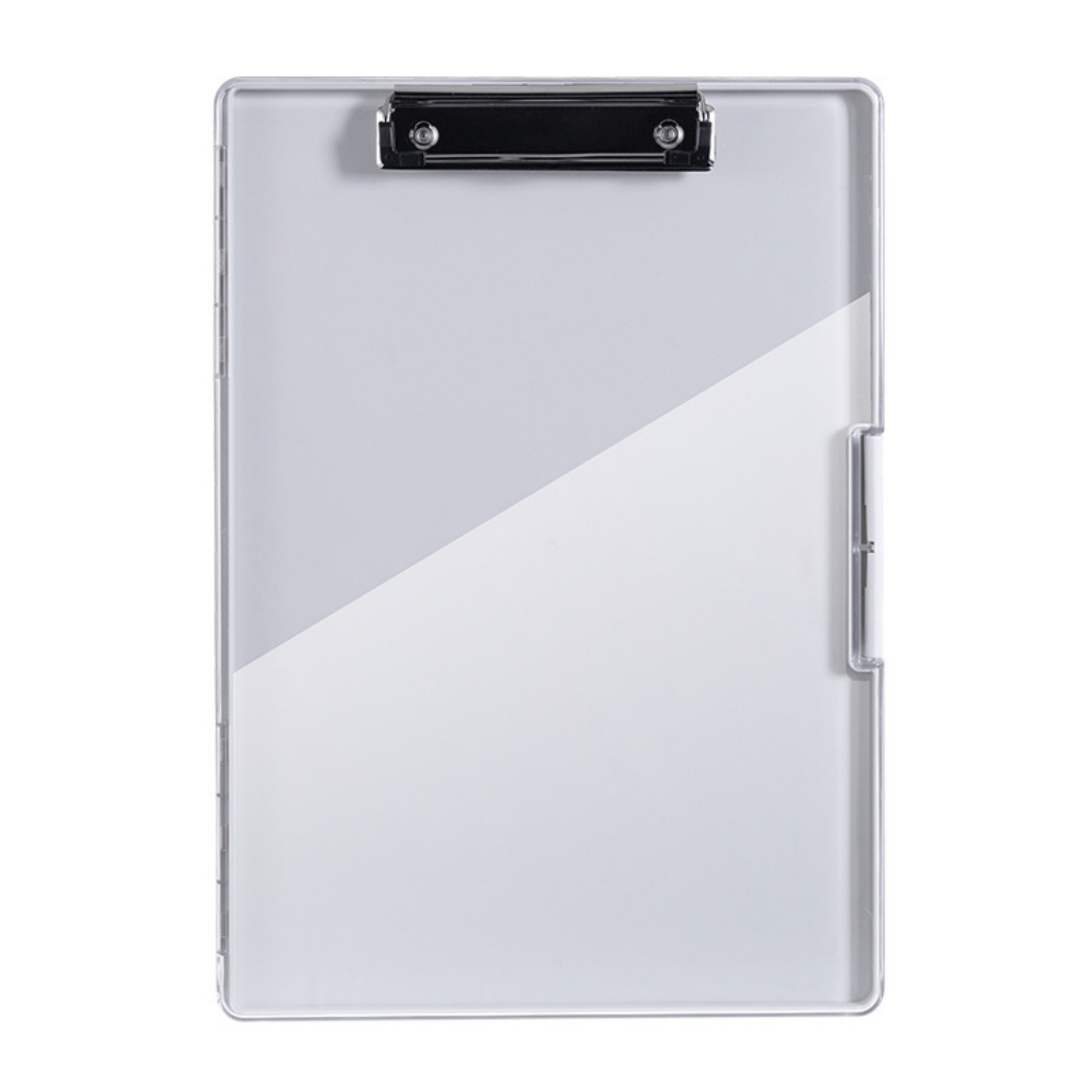 Transparent Side Opening Storage Clipboard 1