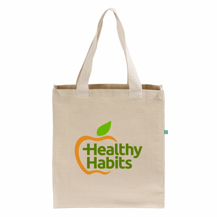 Sierra Shopper Recycled Canvas Tote Bag 7