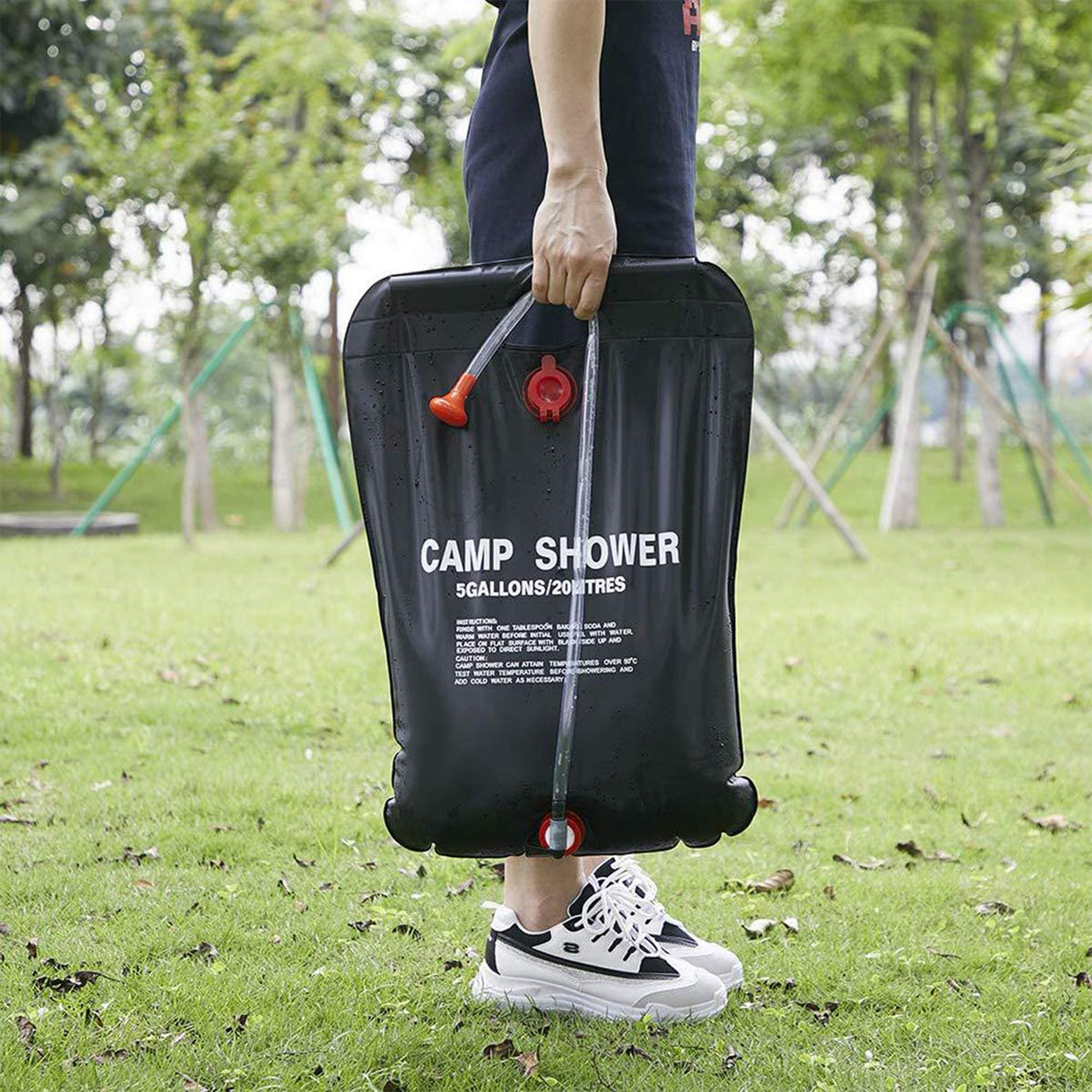 5 Gallons Outdoor Solar Shower Bag 3