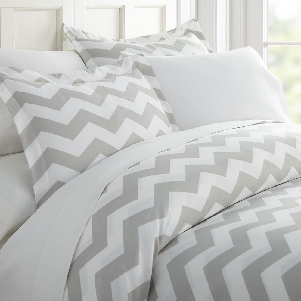 Duvet Cover Sets - Gray Arrow Design Twin XL 2 Piece 2