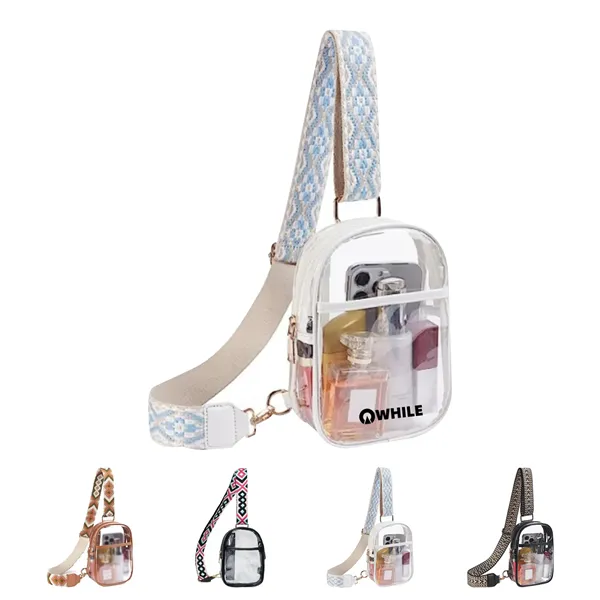 Stadium Approved Clear Sling Bag