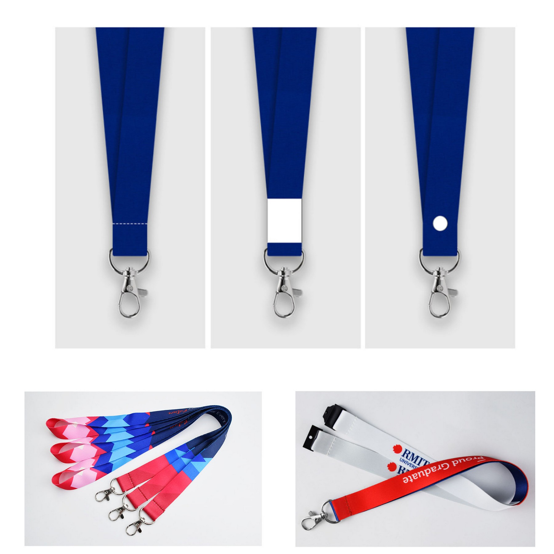 Light Metal Clip Lanyard 2