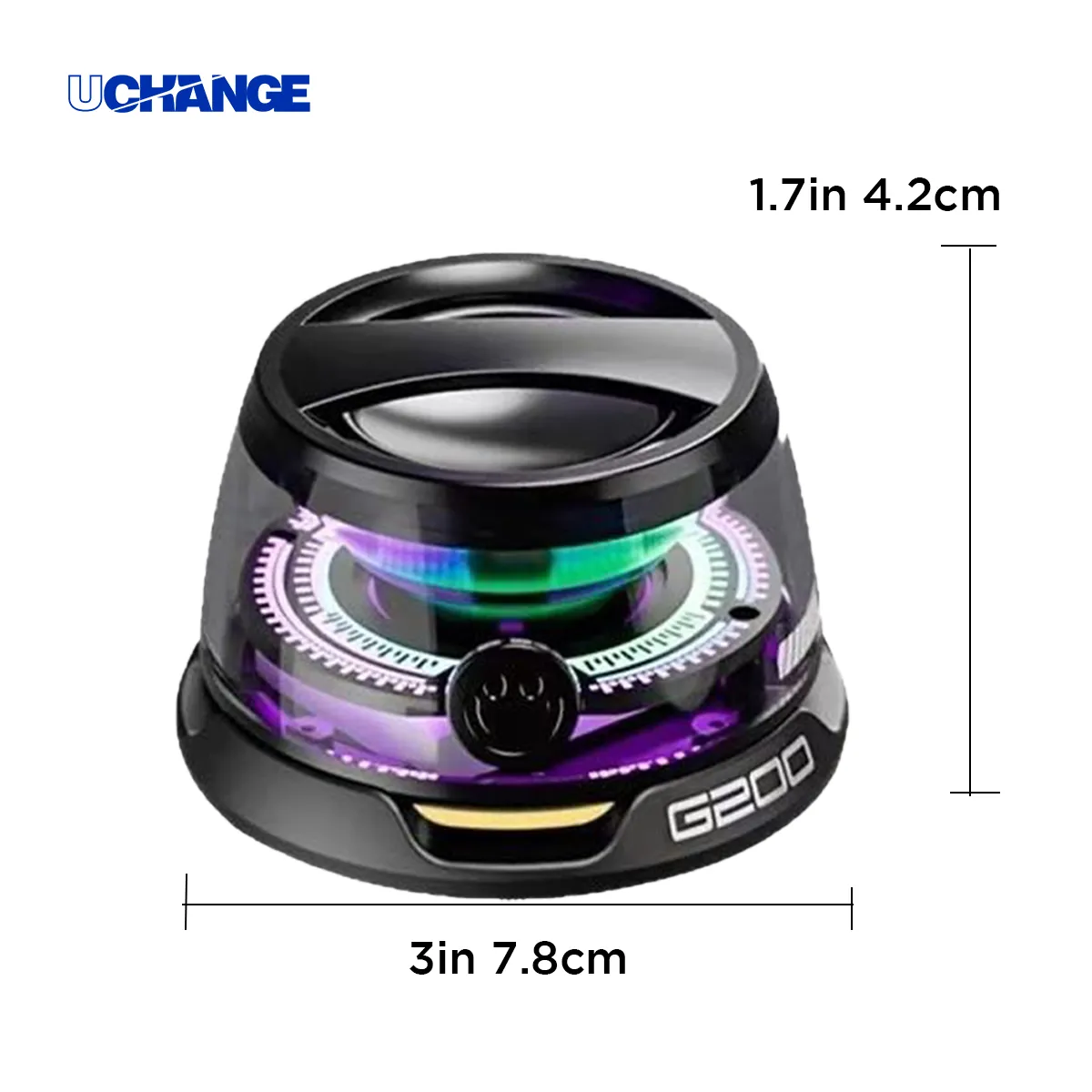 Magnetic RGB Bluetooth Speaker With TWS Pairing 2