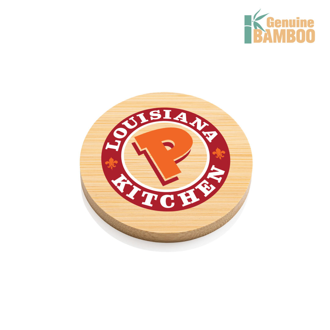 Yorkshire Bamboo VividPrint™ Coaster Set - Round 2