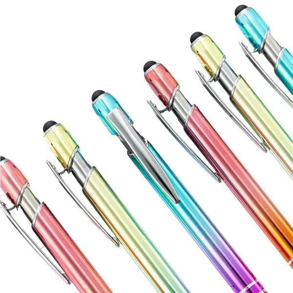 2-In-1 Stylus Ballpoint Pen with Gradient Color 2