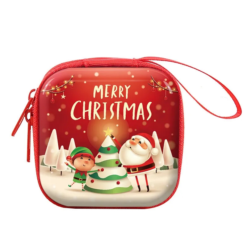 Christmas Zipper Coin Pouch 3