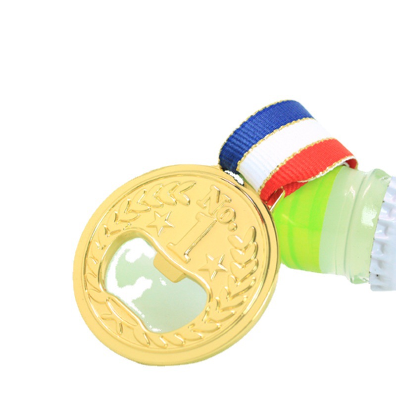 Medal Bottle Opener in Gold 7