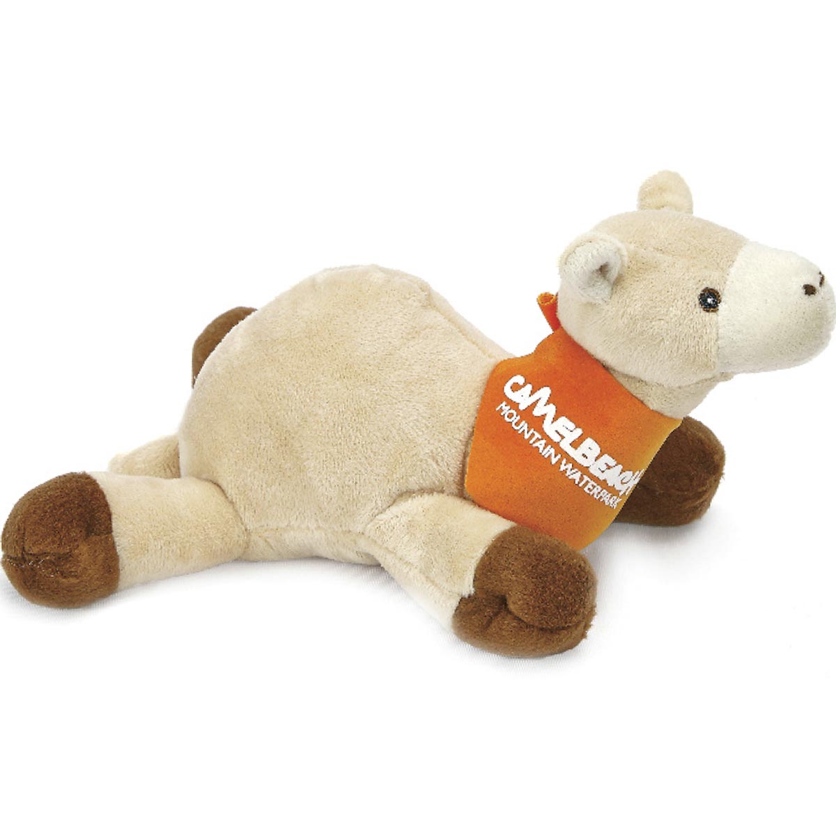 So Soft 8" Laying Beanie Animal - Camel 2