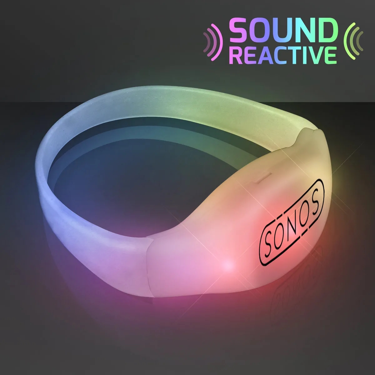 Sound Activated Light Up LED Flashing Bracelets 14