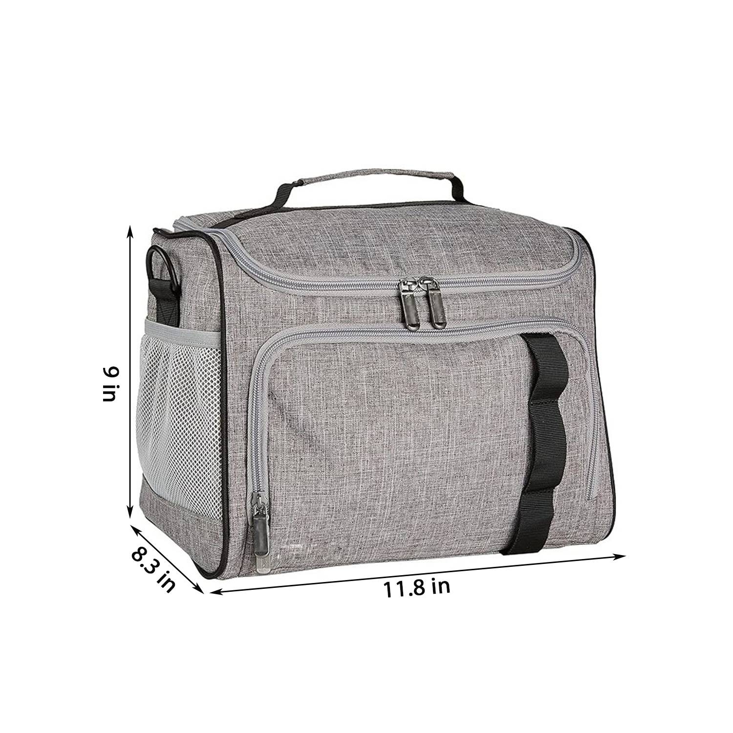 9L Insulated Lunch Cooler Bag—Lightweight & Waterproof 6
