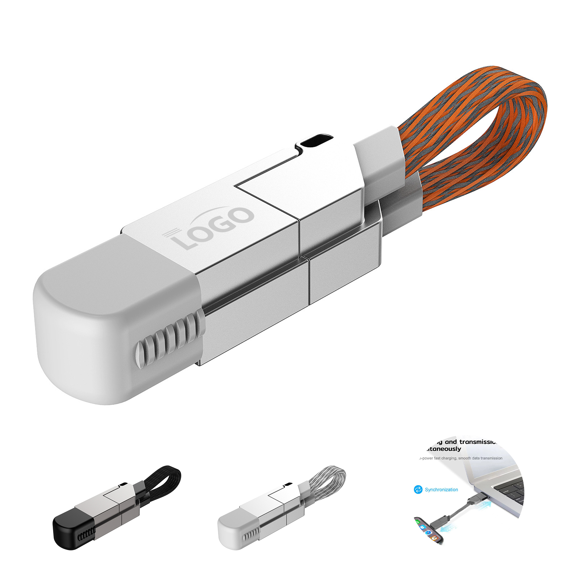 6-in-1 Data Cable Converter with Multi-Interface Design 1