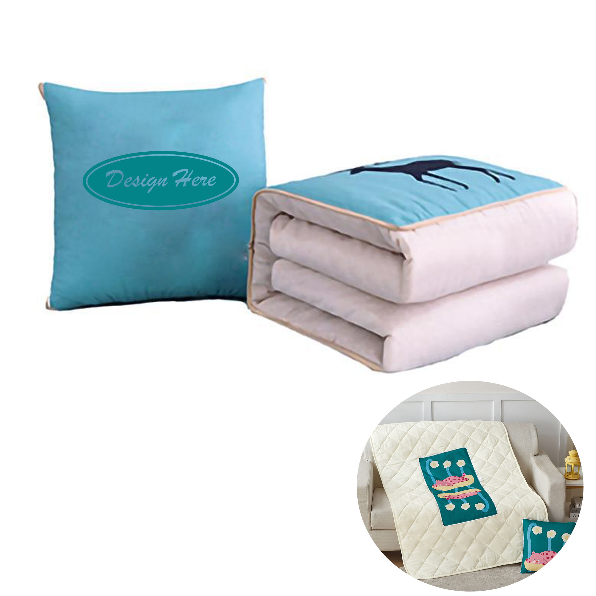 Office Nap Pillow and Blanket Combo for Ultimate Comfort 5