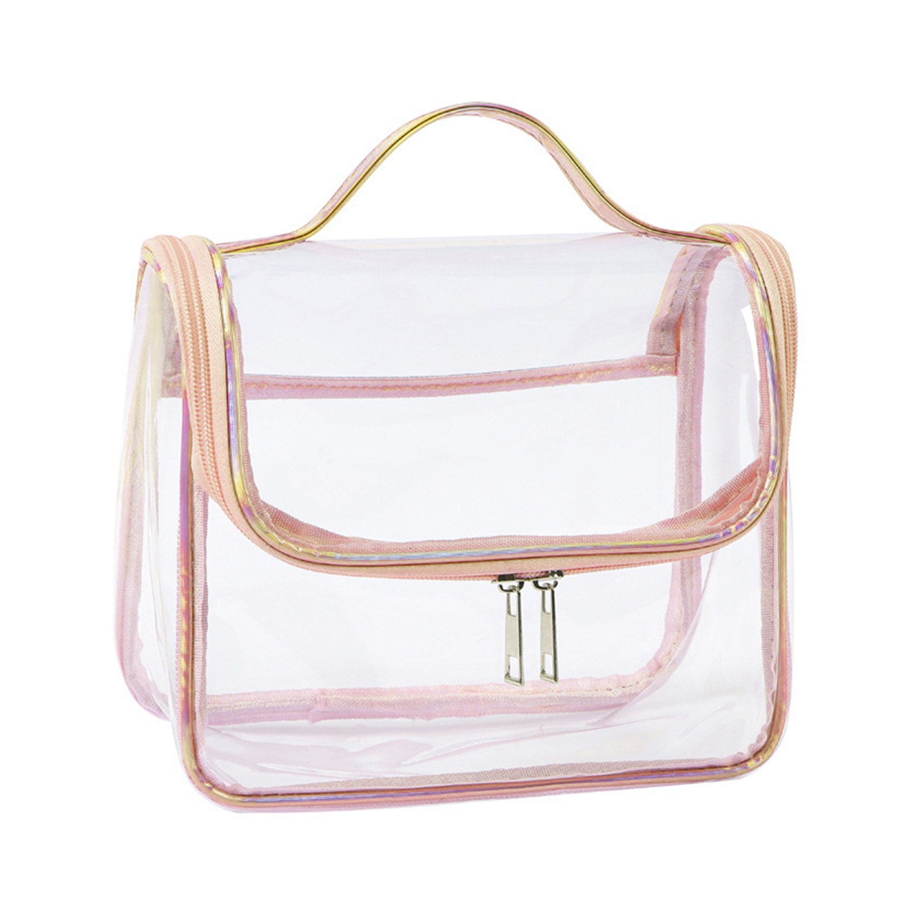 Zipper Tranparent Cosmetics Bag 2