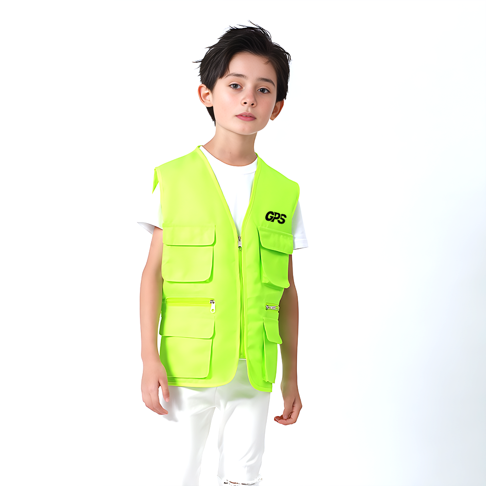 Multifunctional outdoor activity vest for primary school children 6