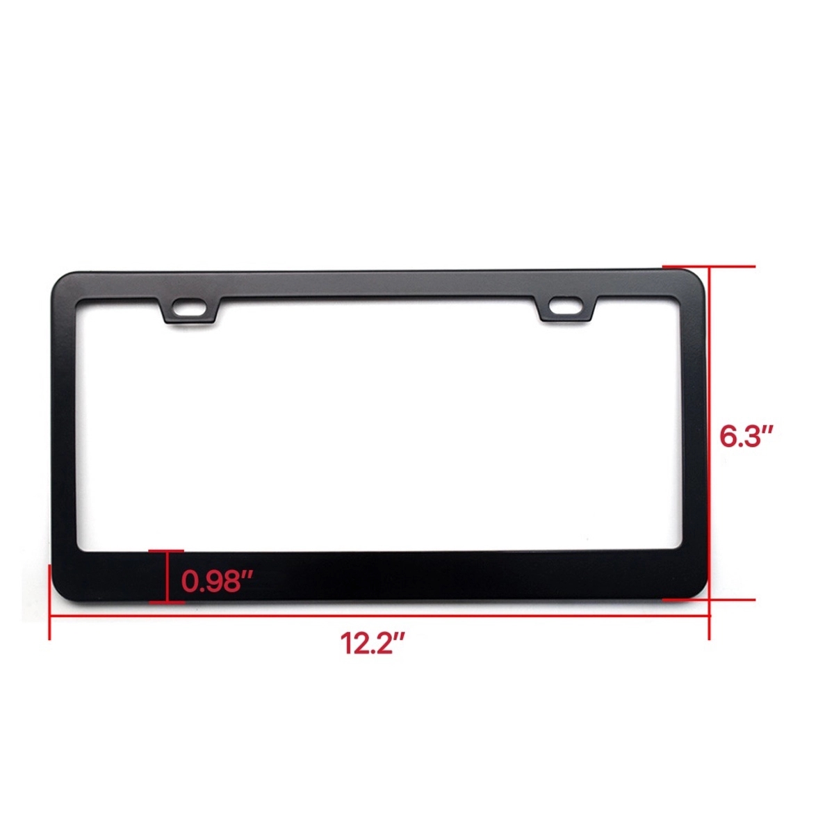 Stainless Steel License Plate Frame 3
