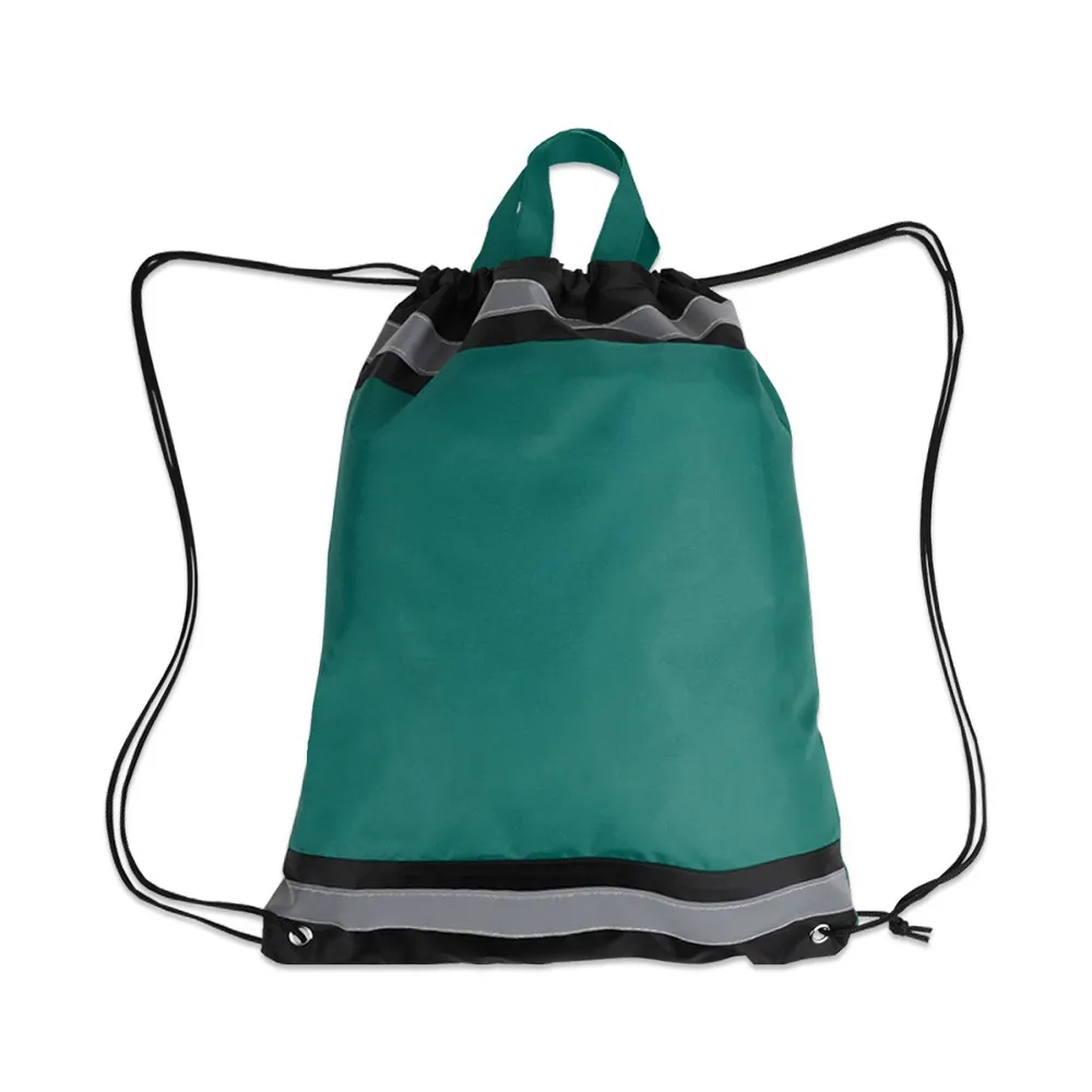 Polyester Reflective Drawstring Bag 9