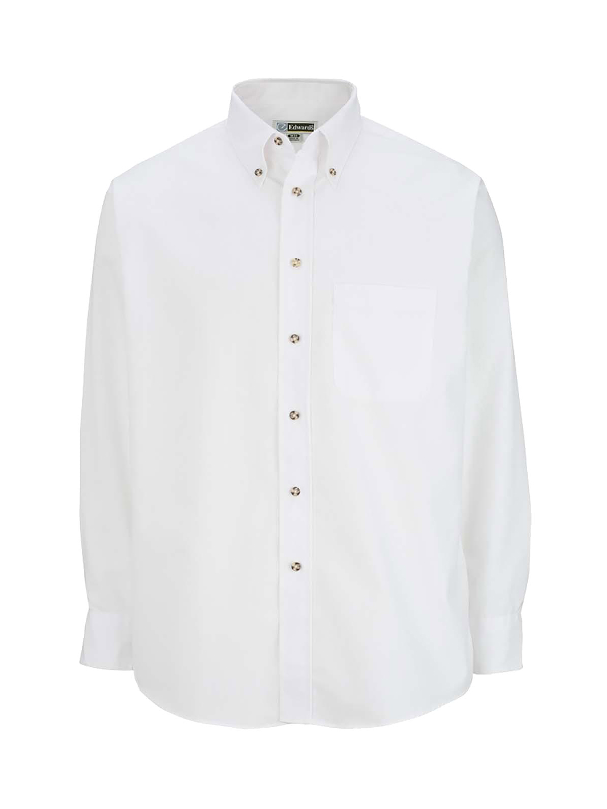 Edwards - Men's 1-Pocket Long Sleeve Poplin Shirt 3