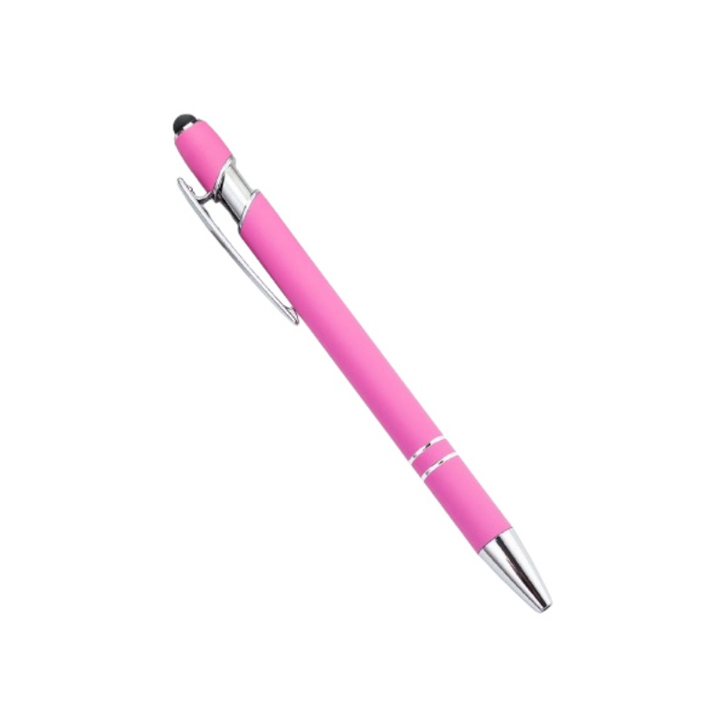 Soft-Touch Pen w/ Stylus 8