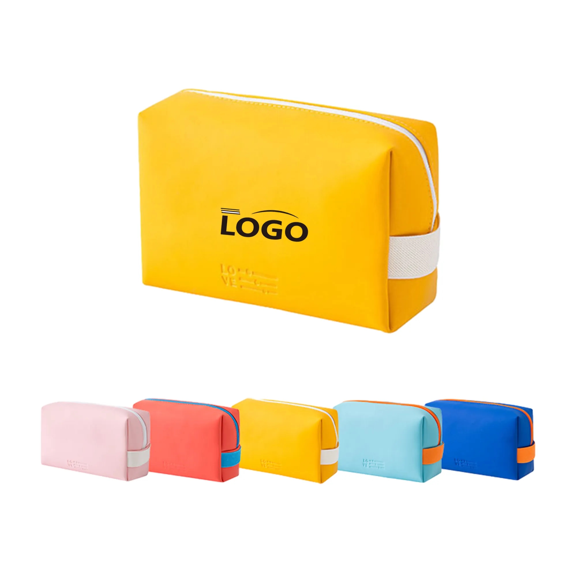 Large Capacity Waterproof Makeup Bag Travel Pouch MOQ 50PCS 2