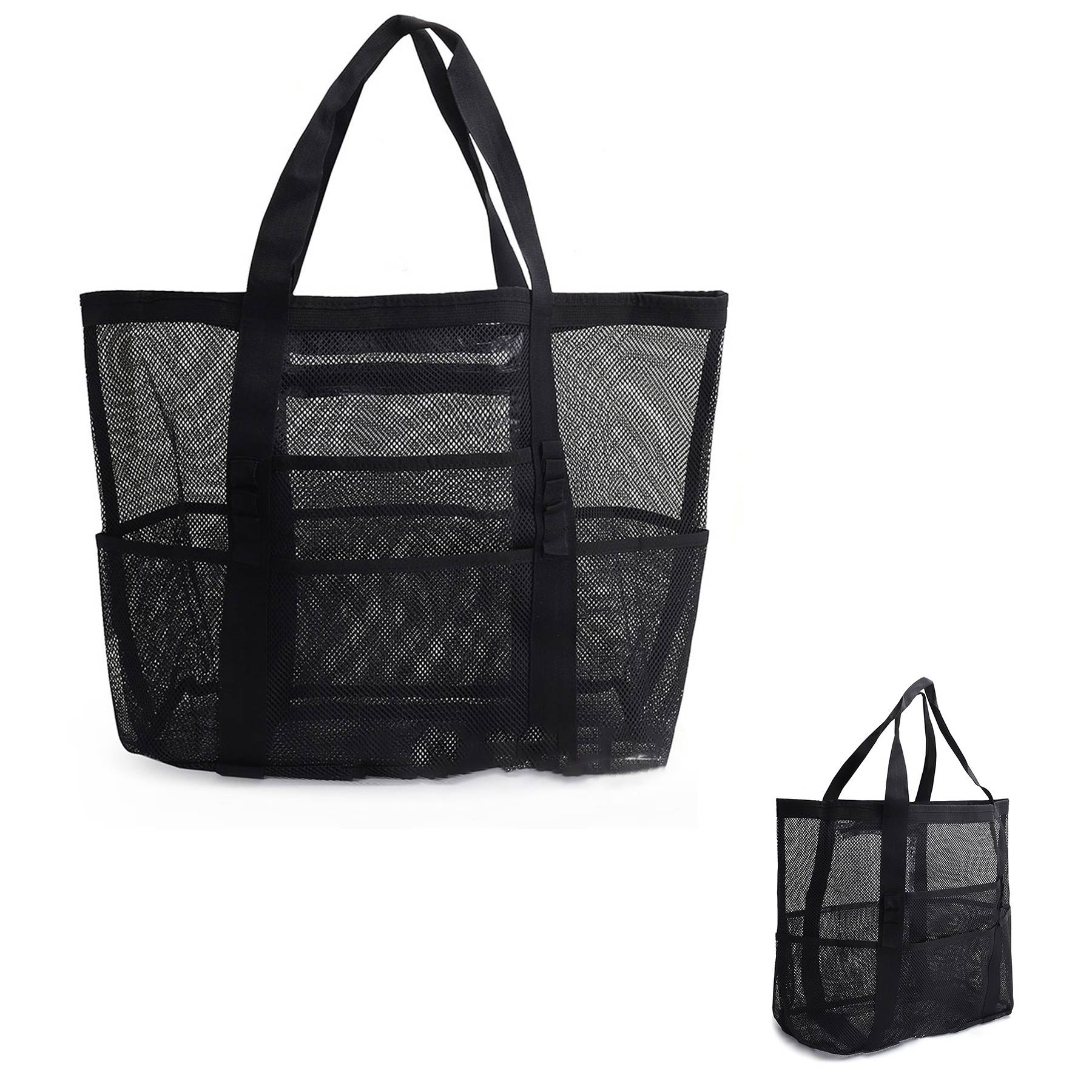 Nylon Mesh Portable Beach Tote Bag 3