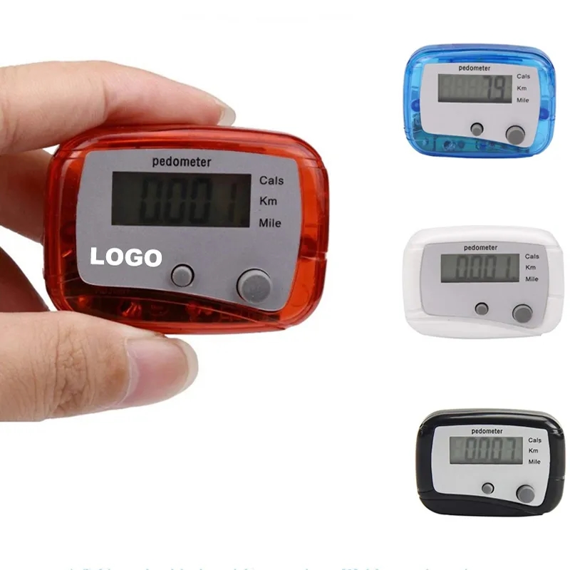 Mini Digital Run Step Pedometer Walking Distance Counter 2