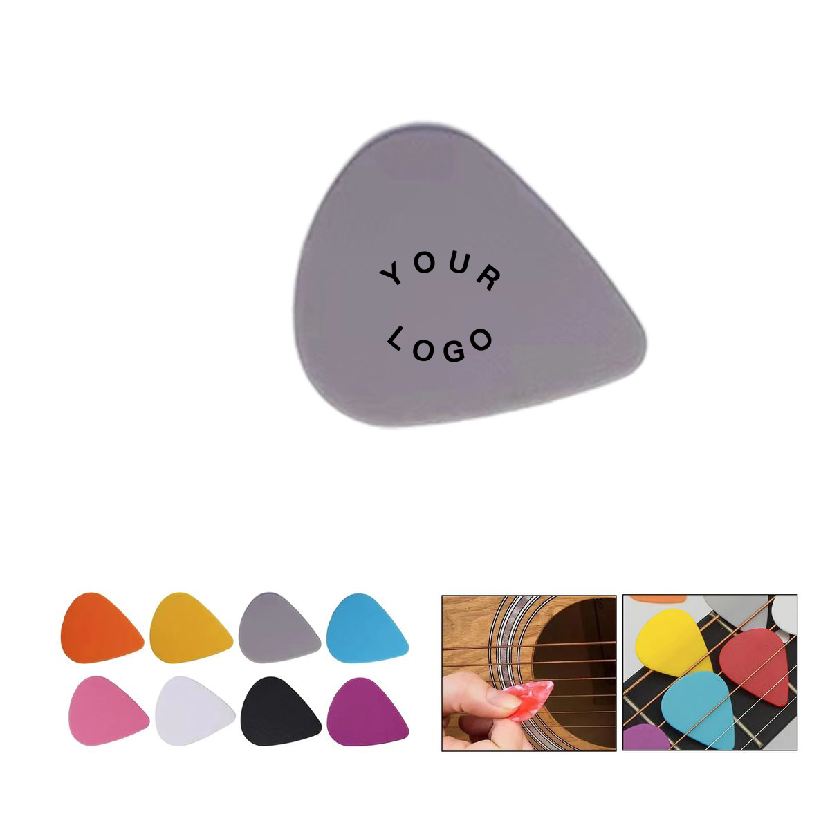 ABS Guitar Picks 0.75mm for Musicians and Students 2