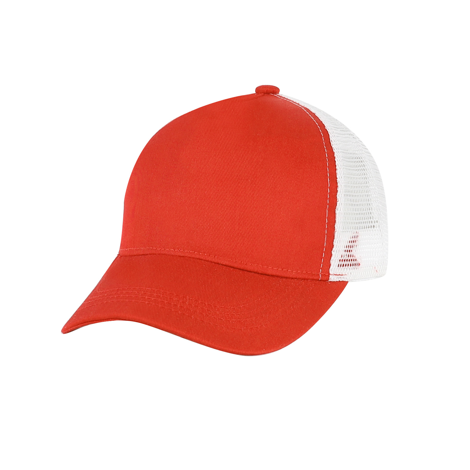 5 Panel Structured Trucker Cap W/Snapback 15