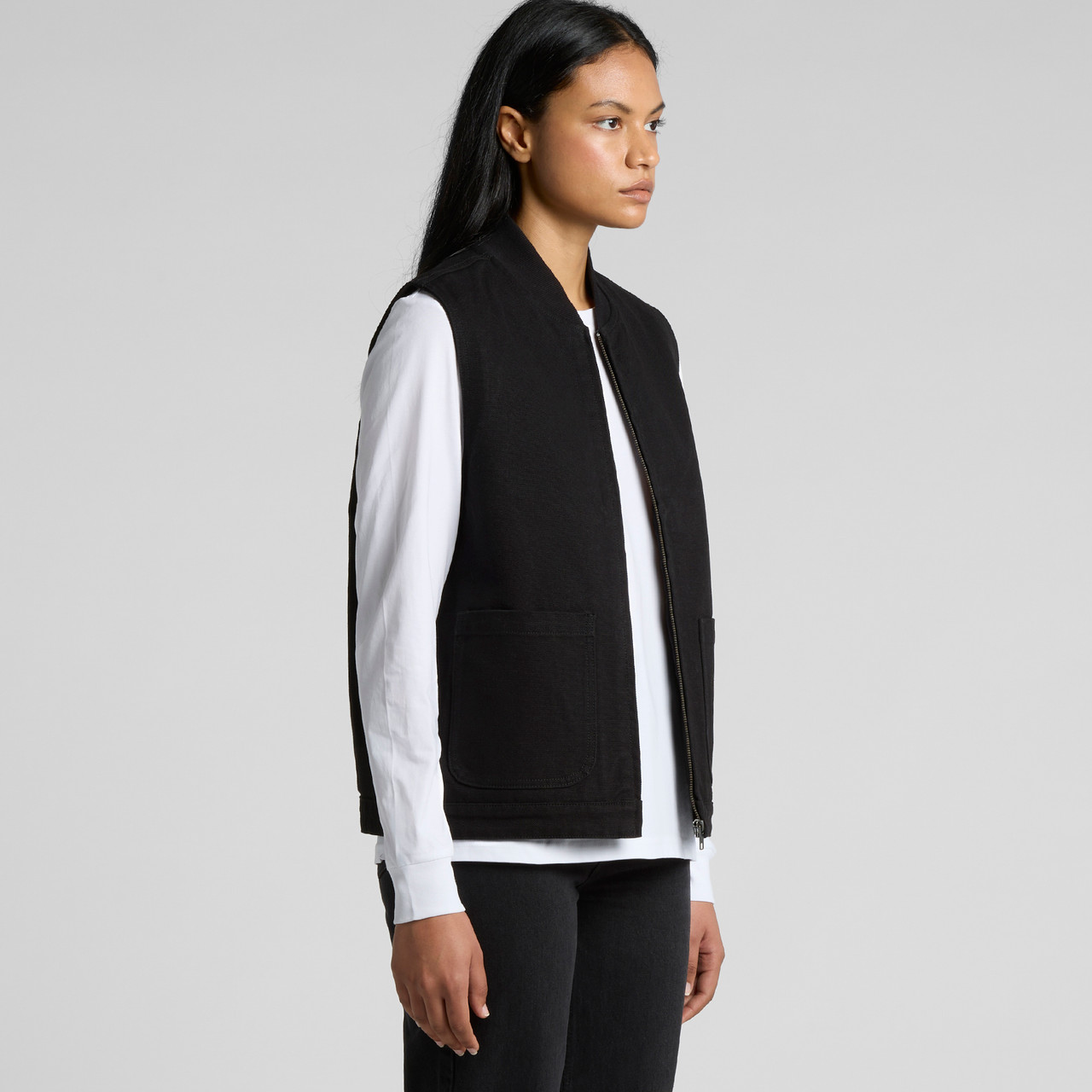 Wo's Canvas Heavy Vest | 4528 2