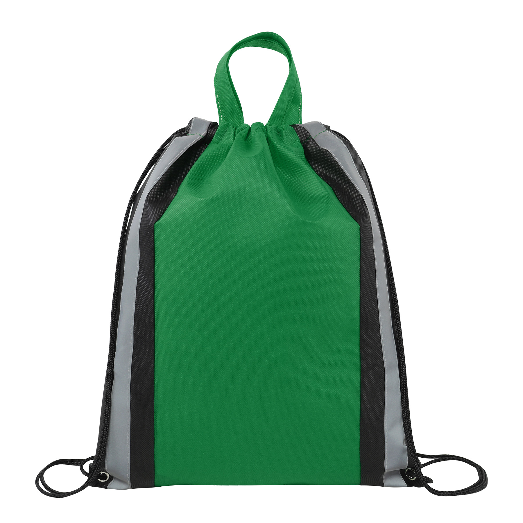 Small Reflective Non-Woven Drawstring Bag 6