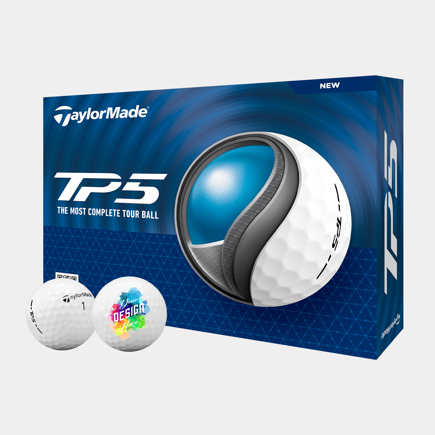TaylorMade® Softest Five Layer TP5 Golf Balls 1