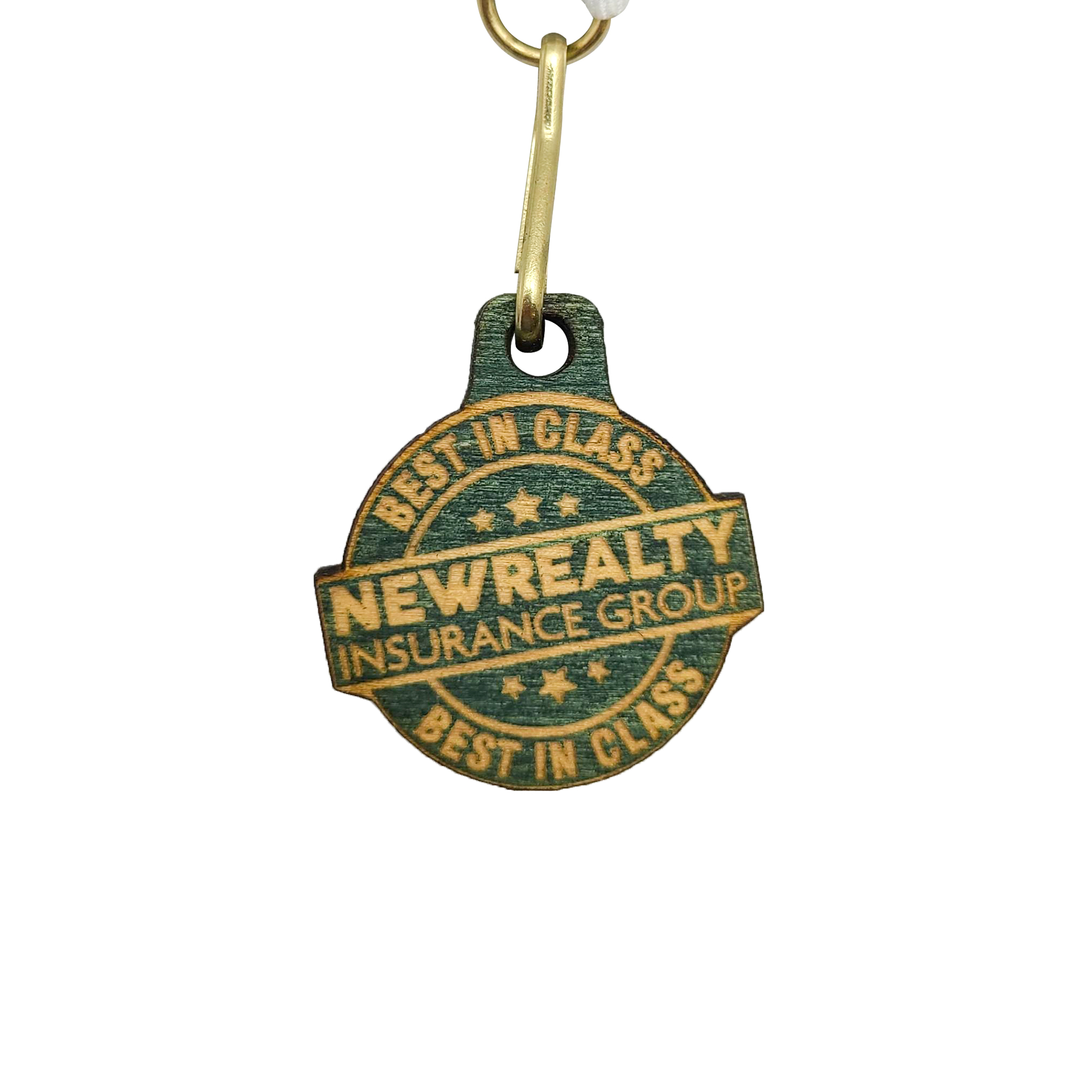 Wood Medals: 1 1/2" W x 1 1/2" H 4