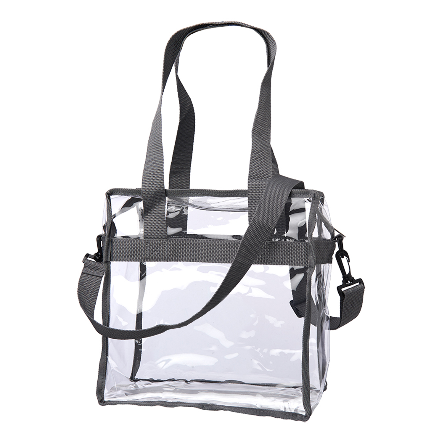 Transparent Tote Bag with Zipper 7