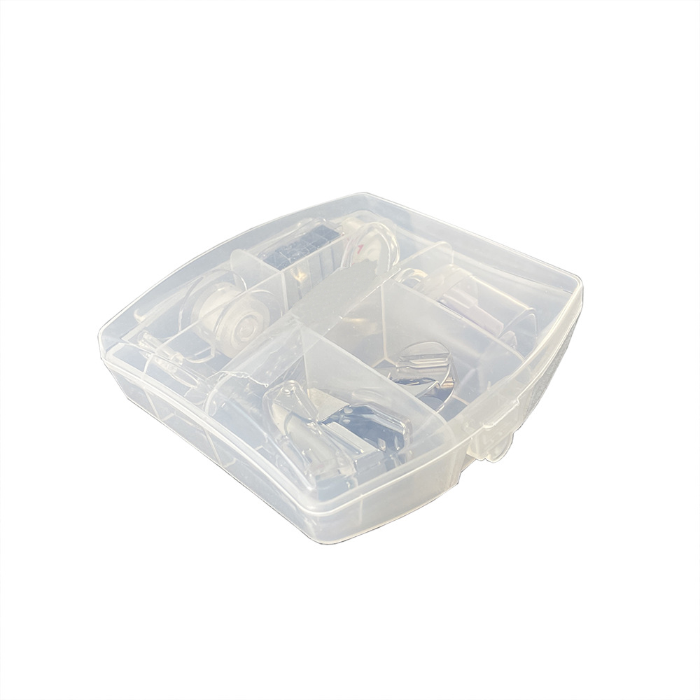 Clear Mini Office Supply Kit Portable Case 14