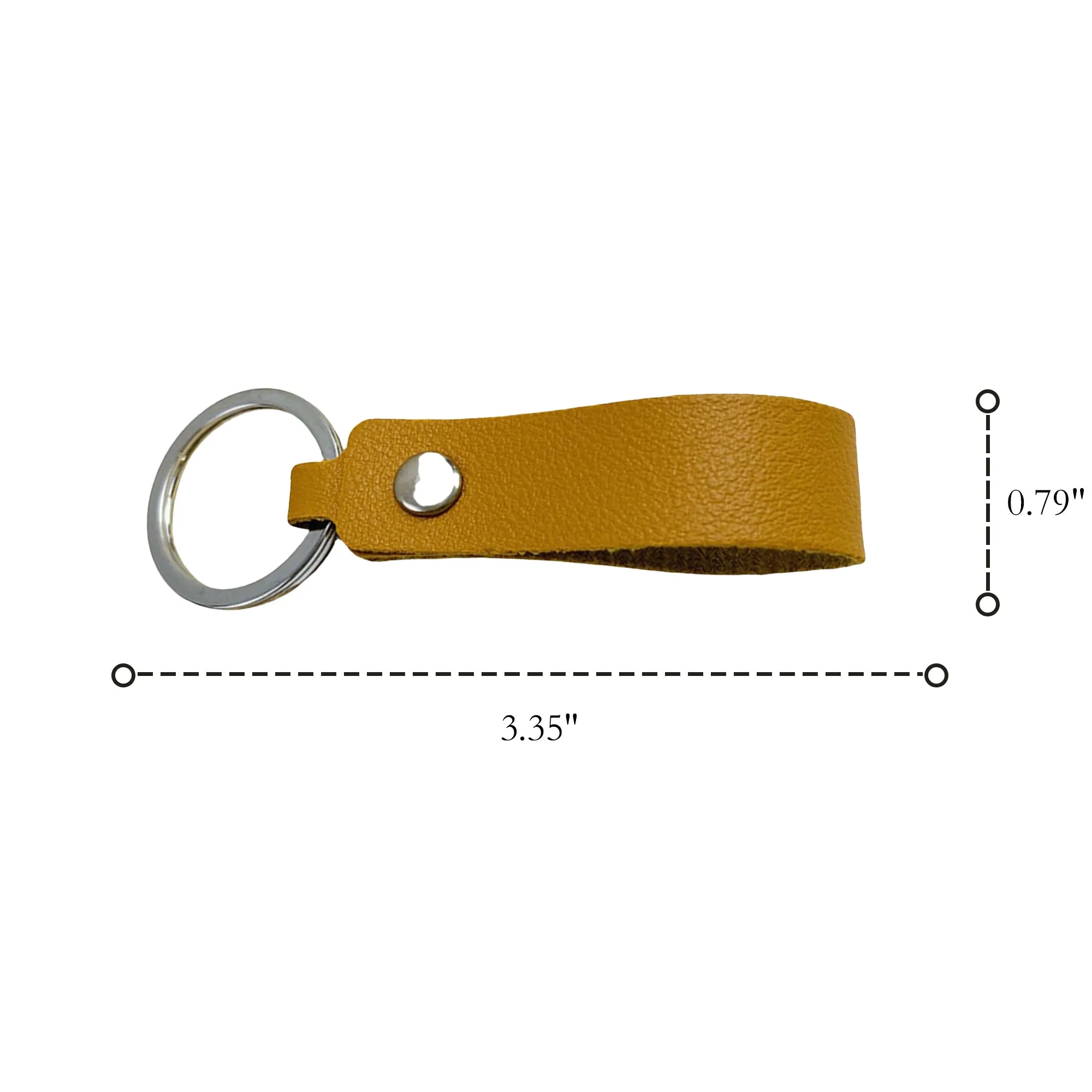 Genuine Leather Keychain 1