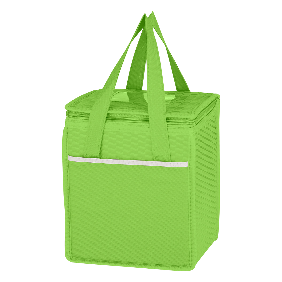 Non-Woven Wave Design Kooler Lunch Bag 8