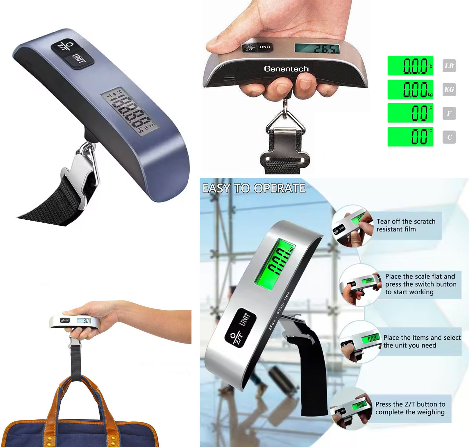iBank ® Electronic Digital Travel Luggage Scale 1