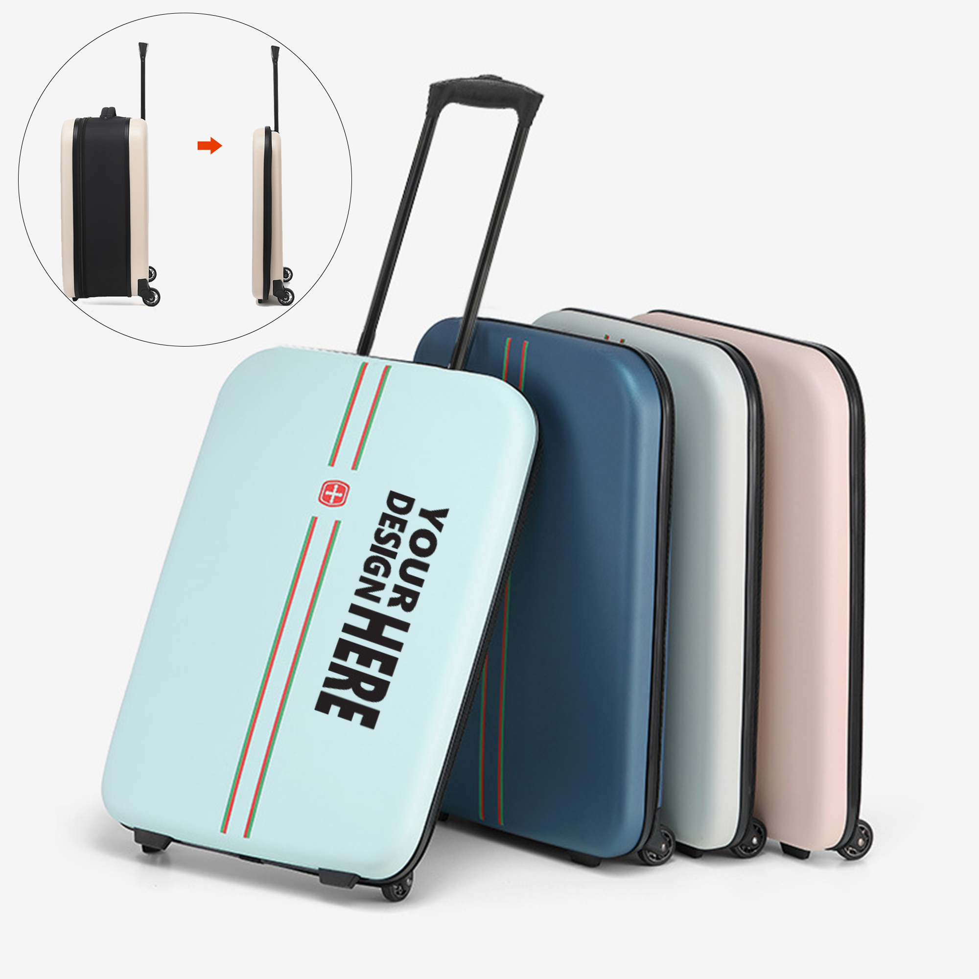Foldable Carry On Luggage Travel Case 2