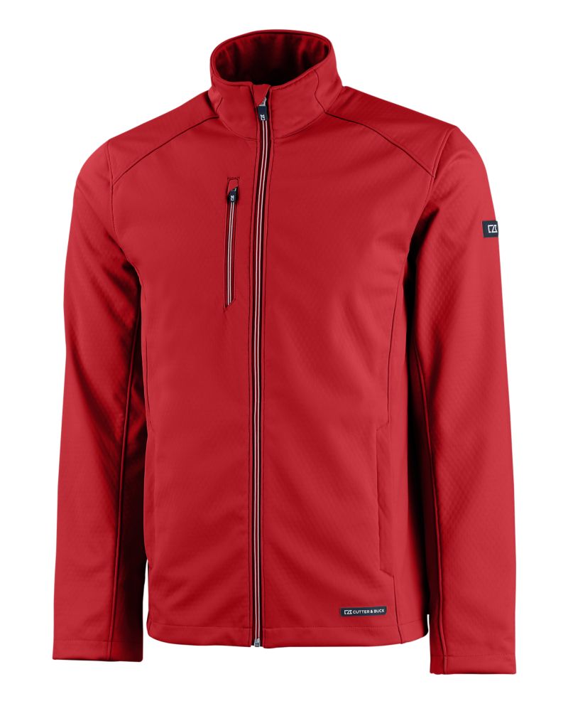 Cutter & Buck Evoke Recycled Honeycomb Fleece Mens Full Zip Jacket 10
